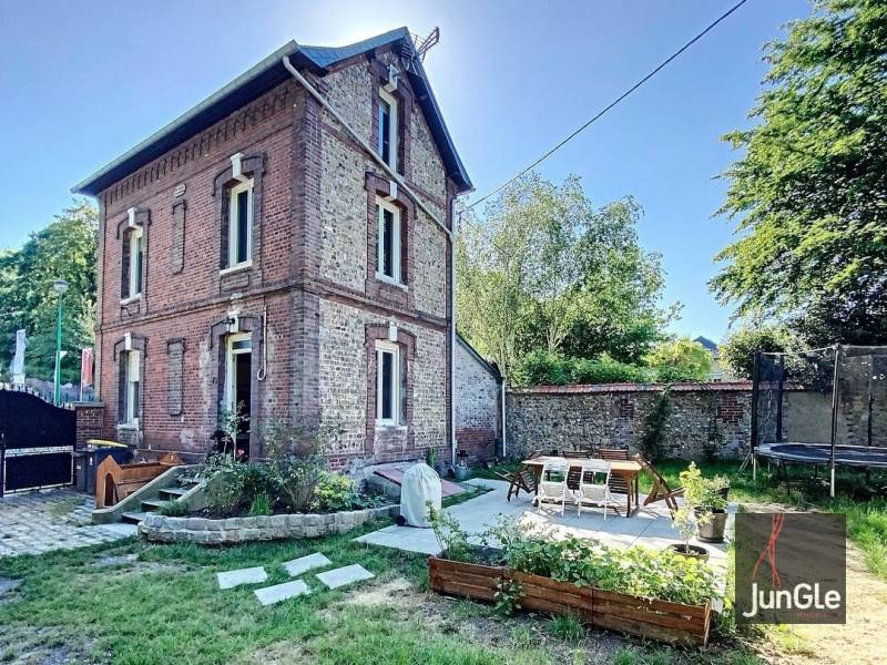 maison individuelle en briques à vendre saint leger du bourg denis 76